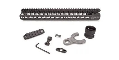 Bravo Company Manufacturing Kmr Alpha KeyMod Free Float Ar-15 Handguard - 13" - Handguard for AR-15 - view 1