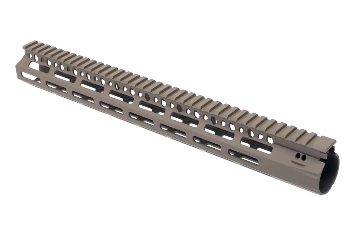 Bravo Company Manufacturing MCMR Modular Rail AR-15 Handguard - FDE - 15" - Handguard for AR-15 - view 3