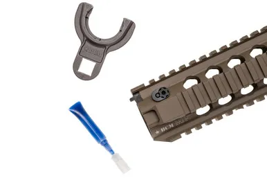 Bravo Company Manufacturing Qrf-12 Quad Rail Free Float Ar-15 Handguard - 12.62" - Flat Dark Earth - Handguard for AR-15 - view 3