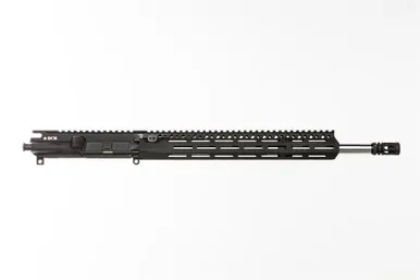 Bravo Company Manufacturing Ss410 Mid Length Ar-15 Upper Receiver Group - Mcmr-13 Handguard - 16" - Upper Receiver for AR-15, vista 1