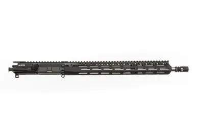 Bravo Company Manufacturing Ss410 Mid Length Ar-15 Upper Receiver Group - Mcmr-15 Handguard - 16" - Upper Receiver for AR-15, vista 1