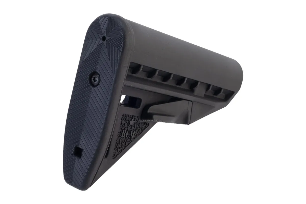 Bravo Company Manufacturing Stock - Mod 3 - Black - Stock & Brace for AR-15 - view 3