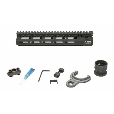 Bravo Company Mcmr Handguard 10" M-Lok Free Float Black - Handguard for AR-15, vista 1
