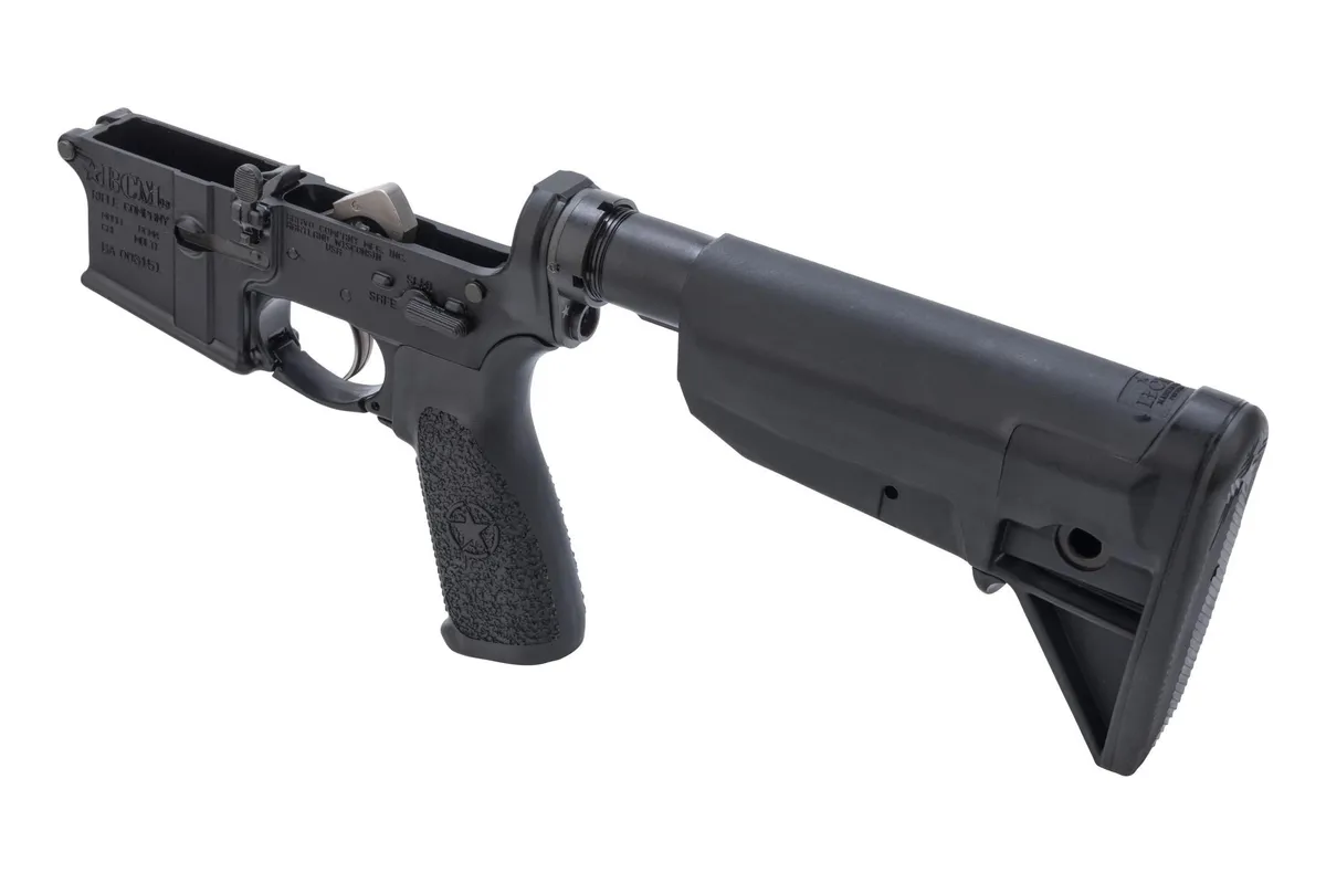 Bravo Company Mfg. Complete Ar-15 Lower Receiver Assembly - Cosmetic Blem - Lower Receiver for AR-15 - view 4