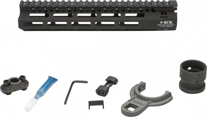 Bravo Company Mfg M-LOK 10" Modular Rail, Black - MCMR10556BLK - Handguard for AR-15 - view 2