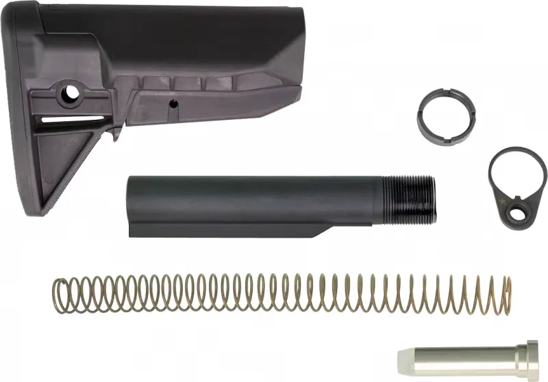 Bravo Company Mfg Mod 0 Stock Kit, Black - GFSKMOD0SPMD - Stock & Brace for AR-15 - view 1