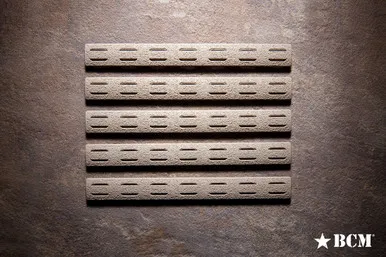 Bravo Company Mfg Rail Cover Rail Panel Kit, Flat Dark Earth - BCM-KMR-RP-FDE-5 - Handguard for AR-15 - view 4