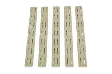 Bravo Company Mfg Rail Cover Rail Panel Kit, Flat Dark Earth - BCM-KMR-RP-FDE-5 - Handguard for AR-15, vista 1