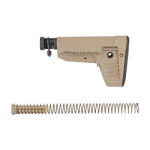 Bravo Company Mod 1 Stock Kit w/ SOPMOD Widebody, FDE - BCM-GFSK-MOD1-SPMD-FDE - Stock & Brace for AR-15, vista 1