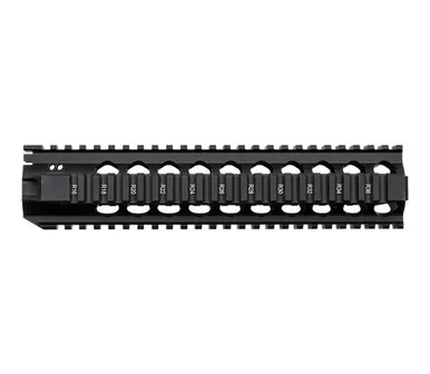 Bravo Company Qrf Handguard 10" Picatinny Free Float Black - Handguard for AR-15, vista 2