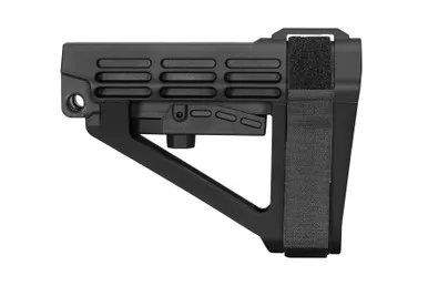 Bravo Company SB SBA4™ - Black - Stock & Brace for AR-15 - view 1