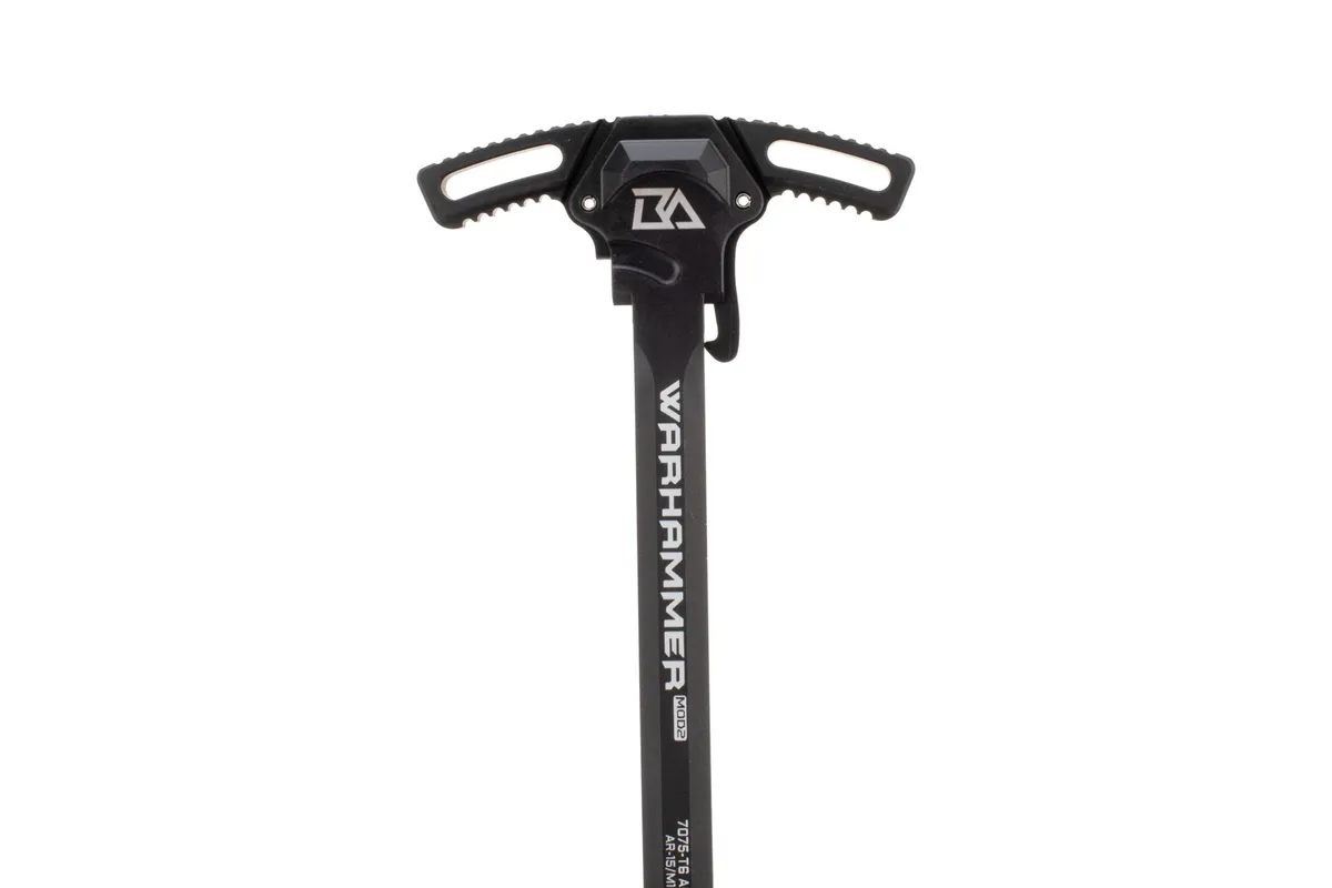 Breek Arms Ar-15 Warhammer Mod2 Ambidextrous Charging Handle Black - Charging Handle for AR-15, vista 2