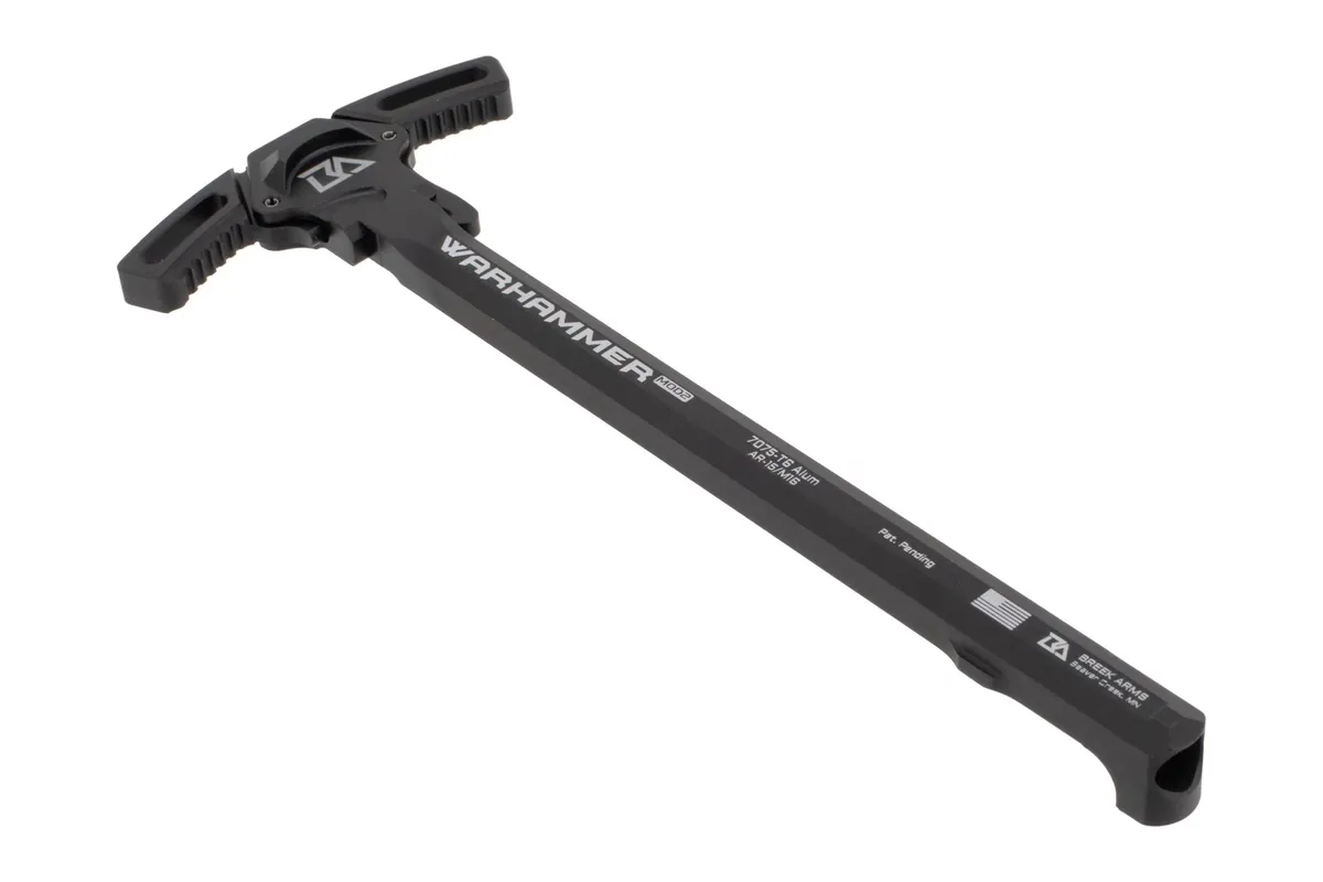 Breek Arms Ar-15 Warhammer Mod2 Ambidextrous Charging Handle Black - Charging Handle for AR-15 - view 1