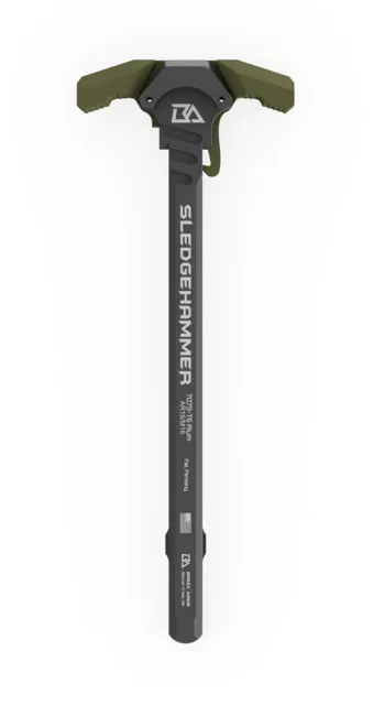 BREEK ARMS AR-10 WARHAMMER MOD2 AMBIDEXTROUS ODG LARGE LEVER BLACK CHARGING HANDLE - Charging Handle for AR-15 - view 2