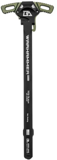 BREEK ARMS AR-10 WARHAMMER MOD2 AMBIDEXTROUS ODG LARGE LEVER BLACK CHARGING HANDLE - Charging Handle for AR-15 - view 4