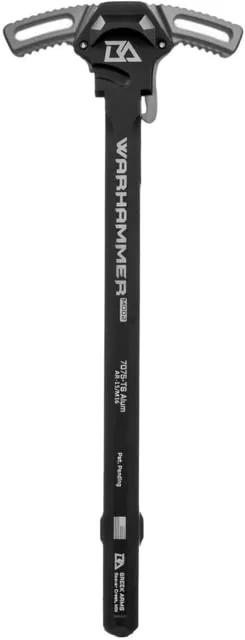 Breek Arms Warhammer  Mod2 AR-10 Ambidextrous Charging Handle - Gray - Charging Handle for AR-15 - view 4