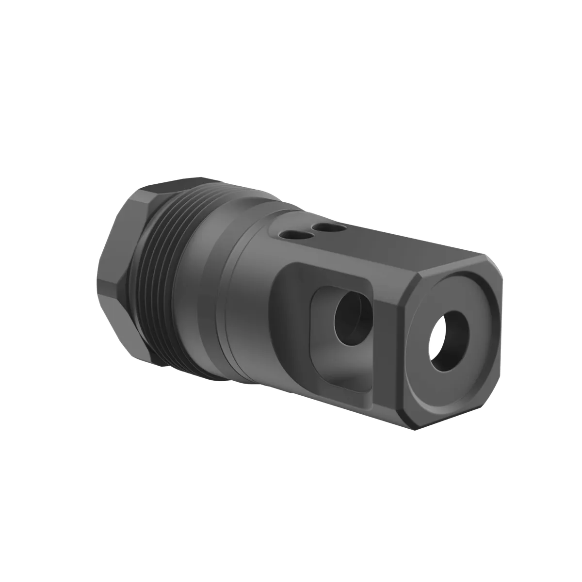 Breek Arms Echo Single Port Brake Plan B 1/2x28 - Muzzle Device for AR-15 - view 1