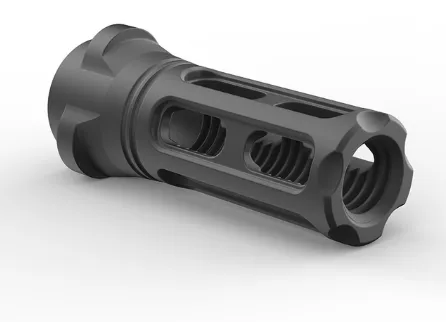 Breek Arms - Sentinel Caged Hider for 3QD, 9mm, 5/8x24 - BRK4324 - Charging Handle for AR-15 - view 1