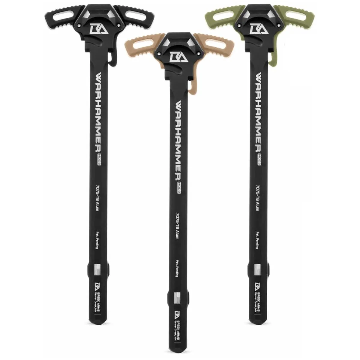 Breek Arms Warhammer Micro AR-15 Charging Handle - Charging Handle for AR-15, vista 1