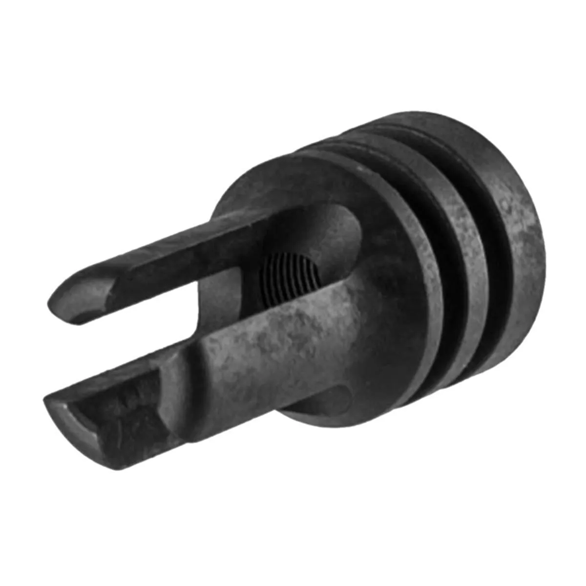 Brownells 3-Prong Flash Hider 1/2-28, Black - Muzzle Device for AR-15 - view 1