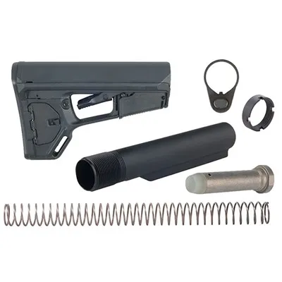 Brownells Ar-15 Acs-L Stock Assy Collapsible Mil-Spec - Ar-15 Acs-L Mil-Spec Collapsible Stock Assembly O.D. Green - Stock & Brace for AR-15, vista 1