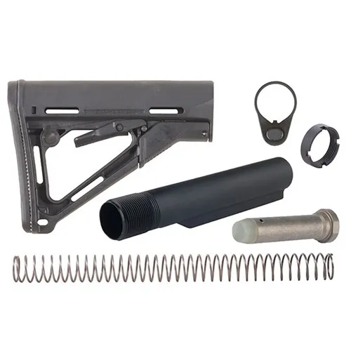Brownells AR-15 CTR MIL-SPEC Collapsible Stock Assembly Gray - Stock & Brace for AR-15 - view 1