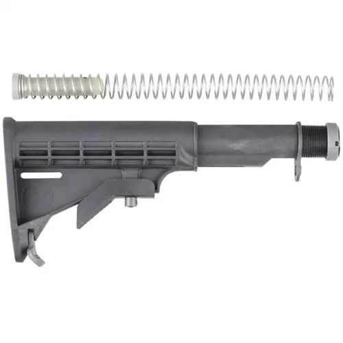 Brownells AR-15 Stock Assembly Collapsible Commercial Black - Stock & Brace for AR-15 - view 1