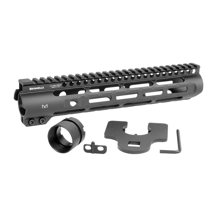 Brownells Ar-15 Wrenchman Lw Handguards - Ar-15 10.5" M-Lok Handguard Lightweight Black - Handguard for AR-15 - view 2