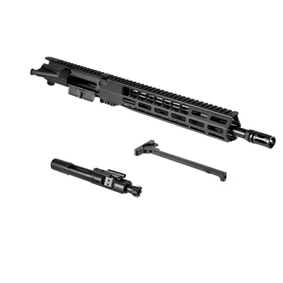 Brownells Brn-15 13.7'''' Upper Receiver Assembly 5.56mm - Brn-15 5.56 13.7'''' Bbl .750'''' Gb Upper W/Charging Handle & Bcg - Upper Receiver for AR-15, vista 1