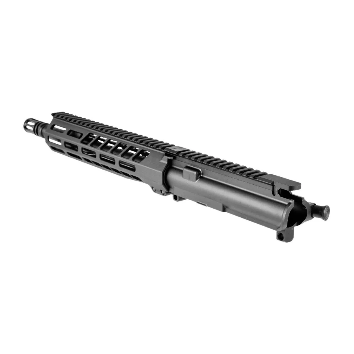 Brownells BRN-15 11.50" Railed Upper 5.56x45mm 1:7 Carbine-Length no BCG&CH, Black - Upper Receiver for AR-15 - view 1