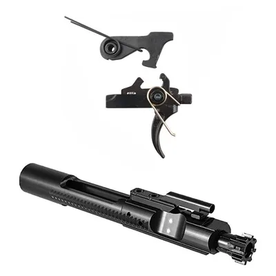 Brownells M16 Bcg & Geissele Ar-15 Enhanced Trigger Builder's Bundle - M16 Bcg 5.56mm Nato & Geissele B-Gc Competition Trigger - Bolt Carrier Group for AR-15, vista 1