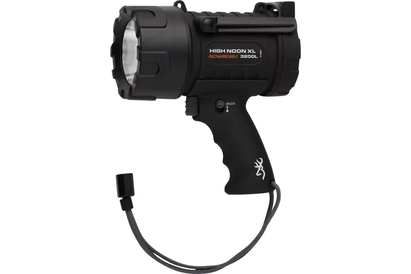 Browning High Noon XL Spotlight - 3200 lm Ultra-High-Performance Rechargeable - 03717787 - Light, vista 1