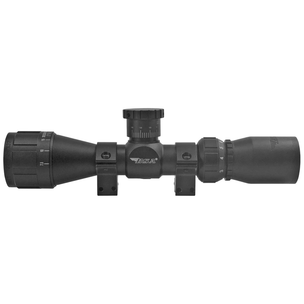 BSA Sweet 22 2-7x32 Rifle Scope - 30/30 Duplex Reticle - Rifle Scope - view 2