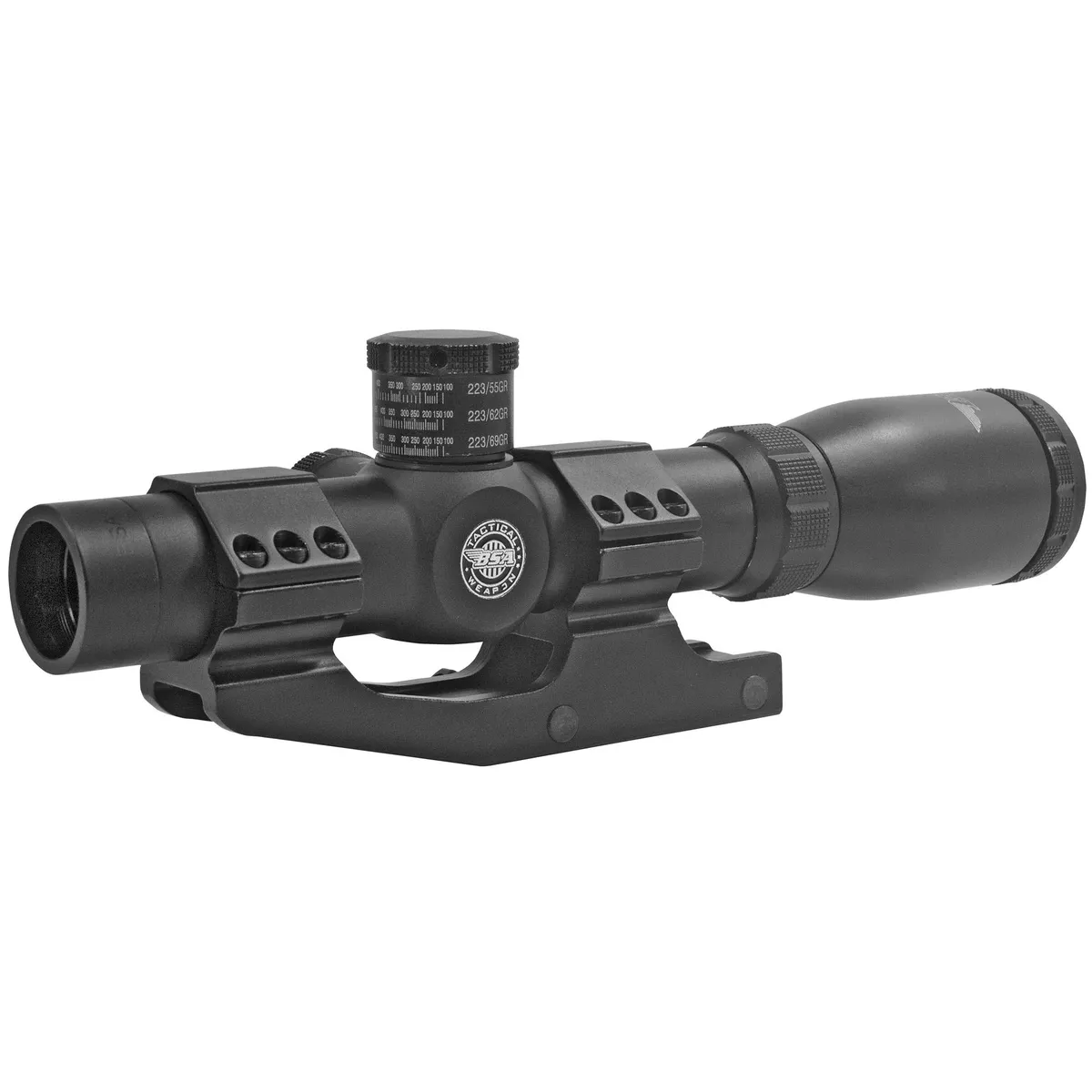 BSA Tactical Weapon 1-4x24mm Rifle Scope - Mil-Dot Reticle - Rifle Scope, vista 1