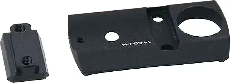 Burris Aluminum 2-Piece Scope Mount, Matte Black - 410322 - Optic Mount, vista 1
