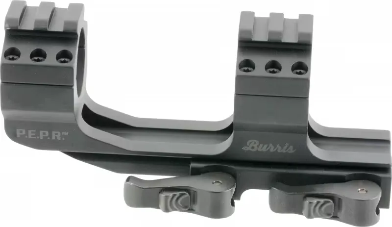 Burris AR-P.E.P.R. QD 1-Piece Extended Cantilever Picatinny Scope Mount 1" Rings AR-15 Matte Black - Optic Mount - view 1
