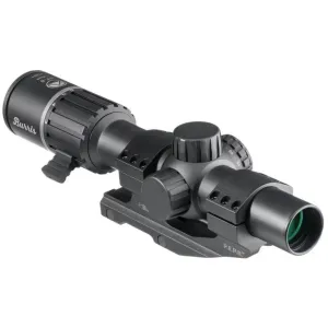 Burris RT-6 1-6x24mm Illuminated Ballistic 5X AR Reticle Black Riflescope w/ Burris PEPR Mount - Rifle Scope - view 1