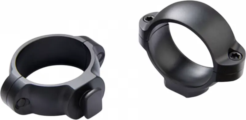 Burris Signature 1" Medium Steel 2-Piece Universal Dovetail Scope Ring, Matte Black - 420501 - Optic Mount, vista 1