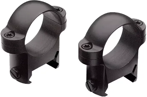 Burris Signature 1" Medium Steel 2-Piece Weaver Style Zee Ring, Gloss Black - 420520 - Optic Mount, vista 1