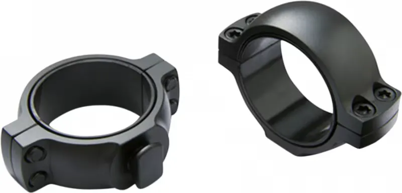 Burris Signature 30mm High Steel 2-Piece Universal Dovetail Scope Ring, Matte Black - 420581 - Optic Mount, vista 1