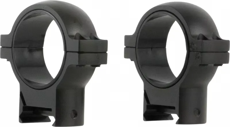 Burris Signature 30mm High Steel 2-Piece Weaver Style Zee Ring, Matte Black - 420587 - Optic Mount - view 2