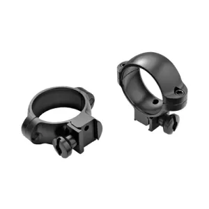 Burris Signature Rimfire 1" Scope Rings Fits Picatinny or 11mm Dovetail, High Height, Black - 420556 - Optic Mount - view 1