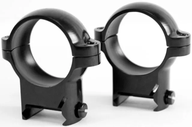 Burris Signature Zee 1 Inch Rifle Scope High Ring Pair - Gloss Black - Rifle Scope - view 1