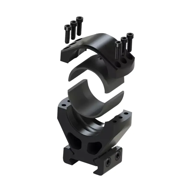 Burris XTR Signature Scope Rings 30mm fits Picatinny Rail, 1.25" Height, Black - 420222 - Optic Mount, vista 3
