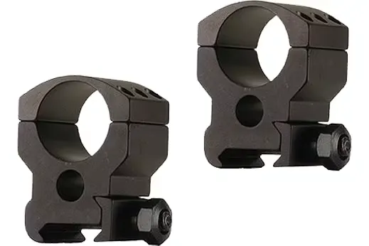Burris Xtreme Tactical 1" High Aluminum 2-Piece Scope Ring, Matte Black - 420182 - Optic Mount - view 2