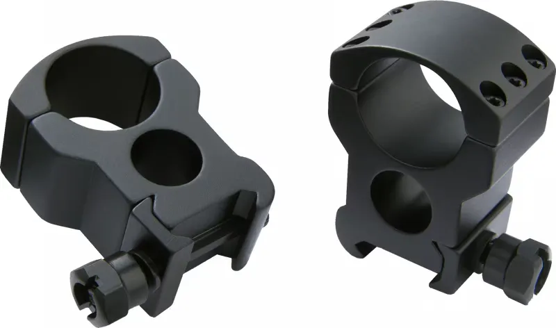 Burris Xtreme Tactical 1" Low Aluminum 2-Piece Scope Ring, Matte Black - 420180 - Optic Mount - view 1