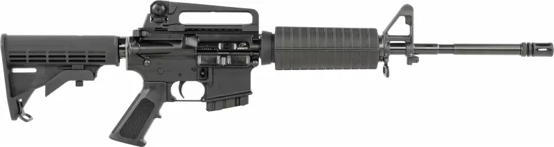 Bushmaster 0010004CA M4 Patrolman's 16" 10+1 Black 6 Position Collapsible Stock Black Polymer Grip Right Hand - Complete Rifle, vista 1