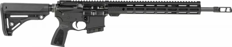 Bushmaster 0010006CA Bravo Zulu *CA Compliant 16" 10+1 Black Rec/Barrel with 14" M-Lok Black 6 Position Collapsible Stock Black Polymer Grip Right Hand - Complete Rifle - view 1