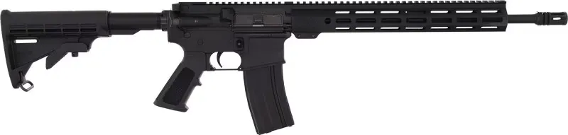 Bushmaster 0010017BLK QRC II 30+1 16", Black, Collapsible Carbine Stock, A2 Grip, 14" M-LOK Handgaurd - Complete Rifle, vista 1