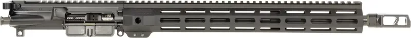 Bushmaster Bravo Zulu AR Upper Assembly - Black | 5.56 NATO | 16 Barrel | 14 BFI Free Float M-LOK Rail | Snake Charmer Muzzle Brake - Upper Receiver for AR-15 - view 2